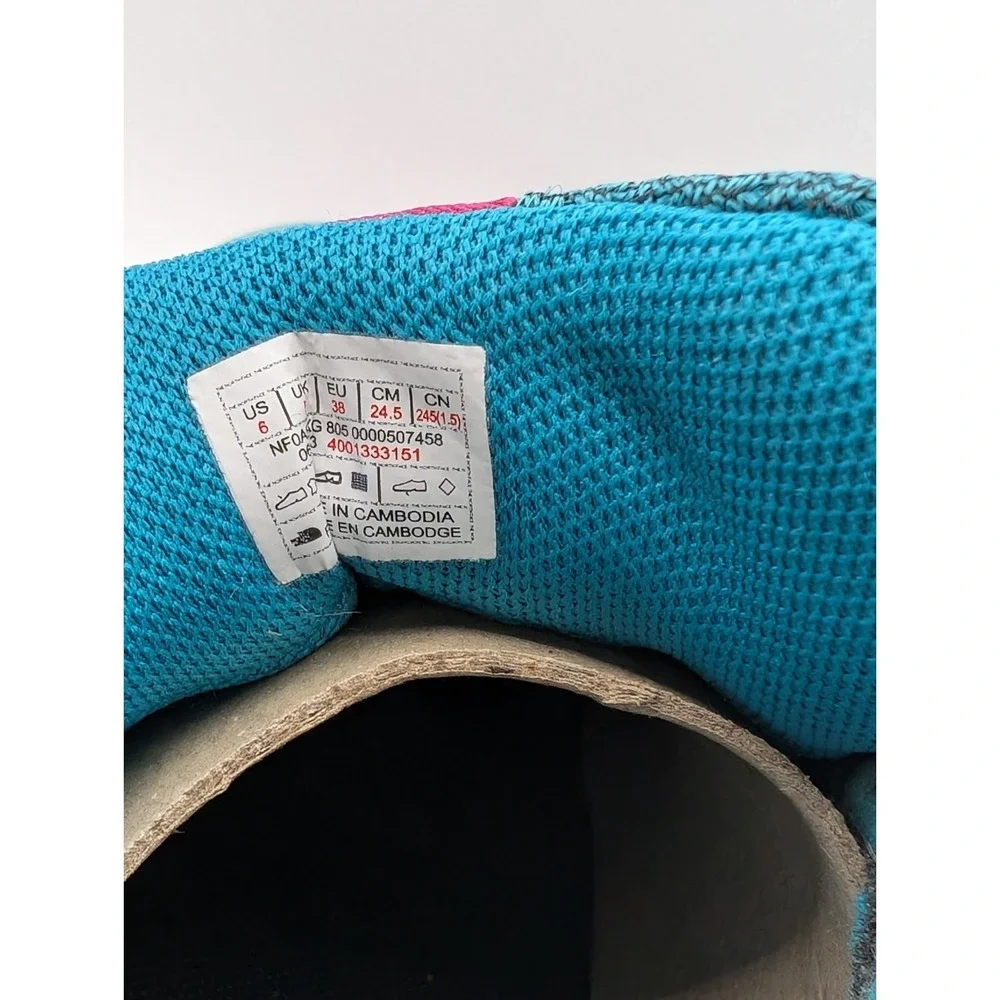 The North Face‎ Kids Fastpack Hiker WP Size 6 Harbor Blue Wasabi